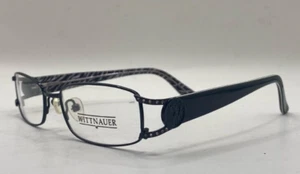 WITTNAUER EYEGLASSES FRAMES ONLY NEW ERIN BLACK FULL RIM 52-17-135 - Picture 1 of 8
