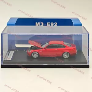 Model Attitude MA 1/64 BMW E92 M3 Metallic Red Diecast Model Car Limited - Bild 1 von 8
