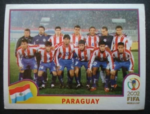 Panini Sticker 133 Team Paraguay WM 2002 Korea Japan - Picture 1 of 1