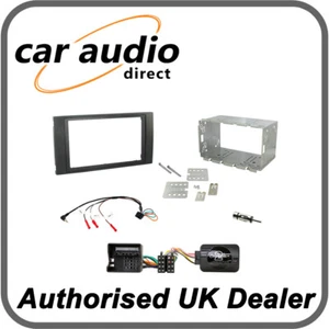 Connects2 CTKFD46 Ford Fiesta Focus C-Max 2003> Kit Radio Doppio Din Nero - Foto 1 di 1
