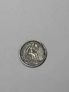 1851 Half Dime XF/AU - Bild 1 von 2
