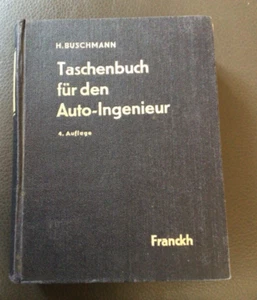 Taschenbuch für den Auto-Ingenieur H. Buschmann 4. Auflage 1942 - Bild 1 von 5