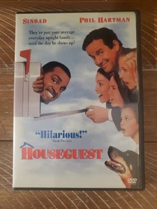 Houseguest DVD, 1995 With Insert Phil Hartman, Sinbad, Jeffrey Jones, Stan Shaw - Picture 1 of 3