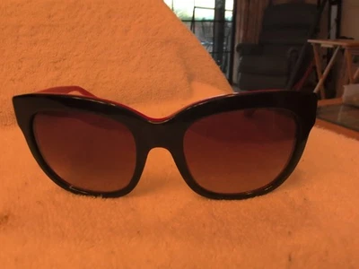Nuevas gafas de sol DG Dolce Gabbana# Dg4272, marcos delanteros de tortuga y espalda roja, marrón Foto 1 de 4
