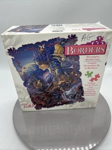 RoseArt Borders Once in a Blue Moon 750 Pc Puzzle 100% Complete - Picture 1 of 3