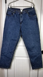 Coldwater Creek Jeans Women's 18W Blue High Rise Mom Jeans Stretch Casual - Picture 1 of 10