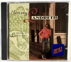 Sonny Landreth Down in Louisiana (CD, 1993 Epic Records) EU EDITION - Picture 1 of 5