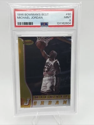 Bowman's Best Michael Jordan 1996 #80 PSA 9 Foto 1 de 3