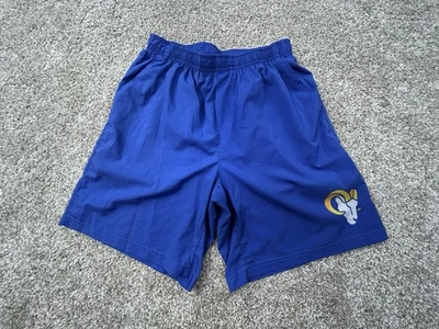 Pantalones Cortos Los Angeles Rams Azul Sólido FOCO Talla Pequeña Foto 1 de 4