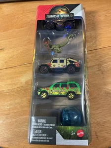 2025 NUEVO SELLADO Matchbox Jurassic World Renacimiento Adventure Seekers Paquete de 5 - Imagen 1 de 3