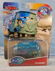 Disney Pixar Cars Color Changers Fillmore 1:55 Scale New Sealed - Picture 1 of 3
