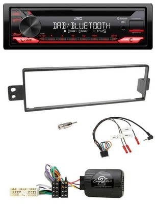 JVC CD DAB USB Bluetooth Lenkrad Autoradio für SsangYong Rexton 2003-2006 ohne T - Bild 1 von 4
