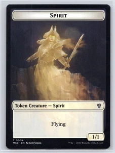 MTG Spirit // Phyrexian Germ Double-Sided Token T Commander: Murders at Karlov N - Picture 1 of 2