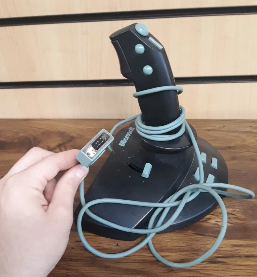 Microsoft Vintage Flight Simulator Stick Fully Working.  - Image 1 of 1