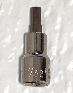CRAFTSMAN TOOLS USA GK46662, 3/8 SOCKET DRIVEN, 7/32" ALLEN/HEX BIT *NOS* - Picture 1 of 10