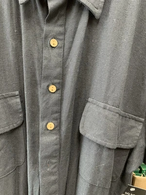 Mono Boston Propio Largo Completo Abotonado Elástico Corbata Cintura Negro Manga Larga Foto 1 de 4