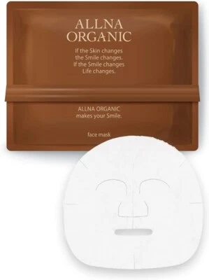 ALLNA ORGANIC Face Mask 30 pieces Refreshing botanical fragrance - Image 1 of 4