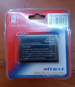 MYBAT Li-ion Battery 1800mAh 3.7 V, for Treo 650/700w - Picture 1 of 2