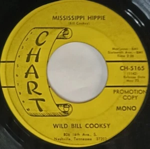 70er Jahre COUNTRY 45 Wild Bill Cooksy MISSISIPPI HIPPIE 1972 Chart PROMO SEHR GUTER ZUSTAND - Bild 1 von 4