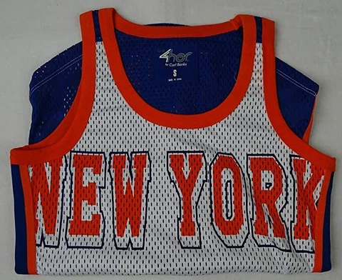 New York Knicks NBA Women's G-III Mesh Jersey Cover