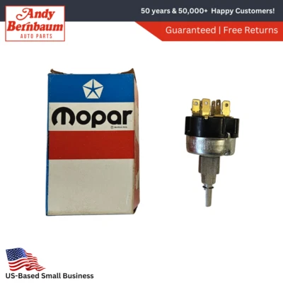 1969-1981 Dodge Truck B100 B200 B300 D100 D150 2 Speed Wiper Switch 3004104 NOS - Image 1 of 4