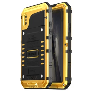 Hybrid Armor Shockproof Rugged Metal Case Cover For iPhone 14 Pro 13 X XR XS Max - Picture 1 of 39
