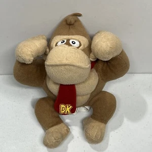 Nintendo Super Mario Bros Donkey Kong Plush 2018 Stuffed Toy 8” - Picture 1 of 3