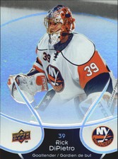 2009-10 McDonald's Upper Deck Islanders Hockey Card #30 Rick DiPietro