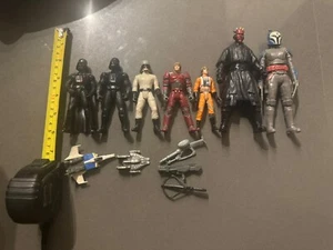 Star Wars Action Figure Lot 90s-2000s - Picture 1 of 12