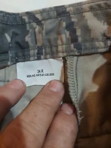 Trousers Man's Utility ACP U.S. Air Force, Camo Pattern, 34 R - Picture 1 of 5
