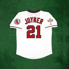 Wally Joyner 1989 California Angels Men's Cooperstown Home All Star Jersey