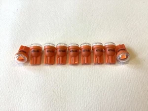 Pinball LED Bulbs 555 CLEAR DOME ORANGE (2 SMD) 10 pieces - Picture 1 of 2