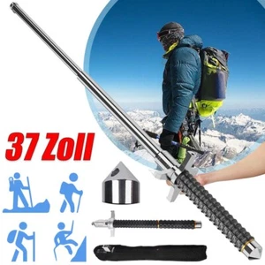 37Zoll Teleskopstange Teleskopstöcke Telescopic Rod Einstellbar Wanderstock - Bild 1 von 15
