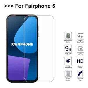 2 PIEZAS Película de vidrio templado protector de pantalla para Fairphone 5 Fairphone5 - Imagen 1 de 8
