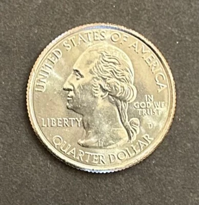 2012 D: El Yunque, Puerto Rico  ATB Quarter BU from mint roll - Image 1 of 2