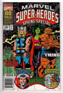 Marvel Super-Heroes Spring Special (1991) Thor, Thing, She-Hulk, Dr Strange - Picture 1 of 2