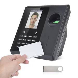 Biometrische Stechuhr-Anwesenheitsmaschine für Mitarbeiter, unterstützt P5V9 - Bild 1 von 11