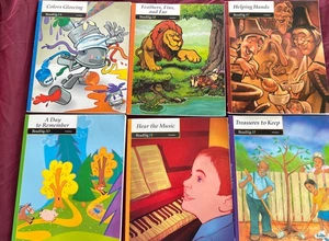 Lot/6 Bob Jones 1st Grade Readers BJU Press Homeschool  - Picture 1 of 3