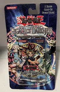 Yugioh Legacy Of Darkness *1ª Edición* Blister Pack (Nuevo/Sellado) Yu-Gi-Oh! - Imagen 1 de 9