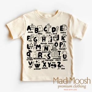 Christian Alphabet Bible Shirt - Christian Shirt - Picture 1 of 8