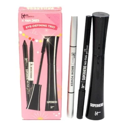 It Cosmetics Makeup Set Eye Defining Trio Set  Mascara, Brow Pencil, Gel Liner - Image 1 of 4