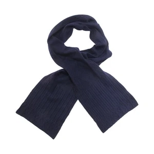 M1124 SCIARPA UOMO ALPHA STUDIO MAN CASHMERE SCARF BLUE 23X174CM - Foto 1 di 4