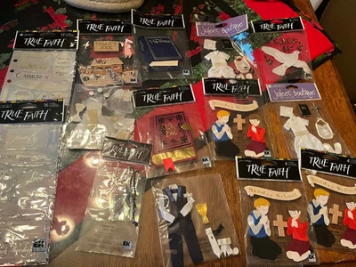 Lote De 20 Pegatinas Iglesia Cristiana Boda Jolee's Boutique True Faith Foto 1 de 2