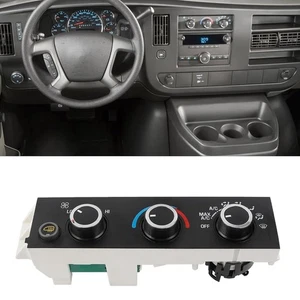 For GMC Savana Chevy Express HVAC A/C Heater Climate Control Panel Module Switch - Picture 1 of 7