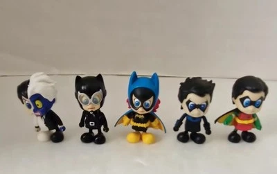 DC BATMAN COSBABY Bundle Robin Batgirl Nightwing Catwoman 2 Face Hot Toys - image 1 of 4