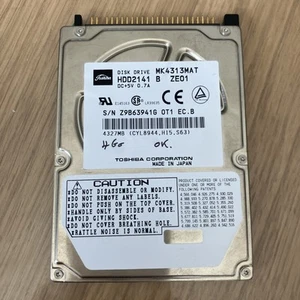 Toshiba 4.3GB IDE / P-ATA 2.5" 8.5mm 1/6H 4200rpm Notebook HDD MK4313MAT HDD21 - Afbeelding 1 van 4