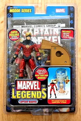 ToyBiz Marvel Legends Modok BAF CAPTAIN MARVEL (Classic) 6" Action Figure 2006 - Image 1 of 4