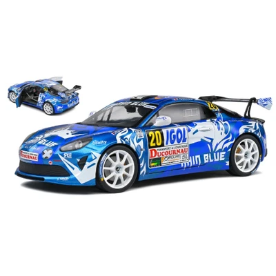 ALPINE A110 N.20 RALLY DU VAR 2021 NIGHT VERSION DELECOUR/GUIGONNET 1:18 Solido  - Photo 1/2