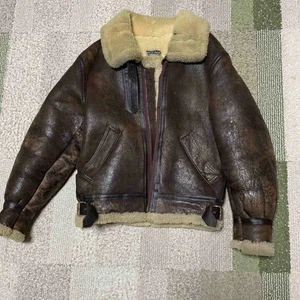 Chaqueta de Vuelo AVIREX Hombre TIPO B-3 Marrón Talla 34 Envío desde Japón - Imagen 1 de 9