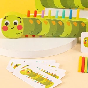 Matching Toy Hand Eye Coordination Fine Motor for Kids Boy Girls Preschool - Picture 1 of 7